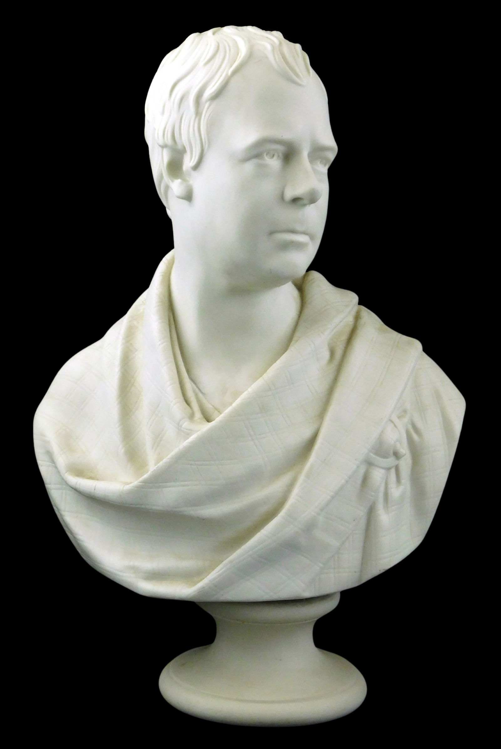 SCULPTURE: PARIAN BUST OF SIR