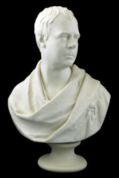 SCULPTURE: PARIAN BUST OF SIR