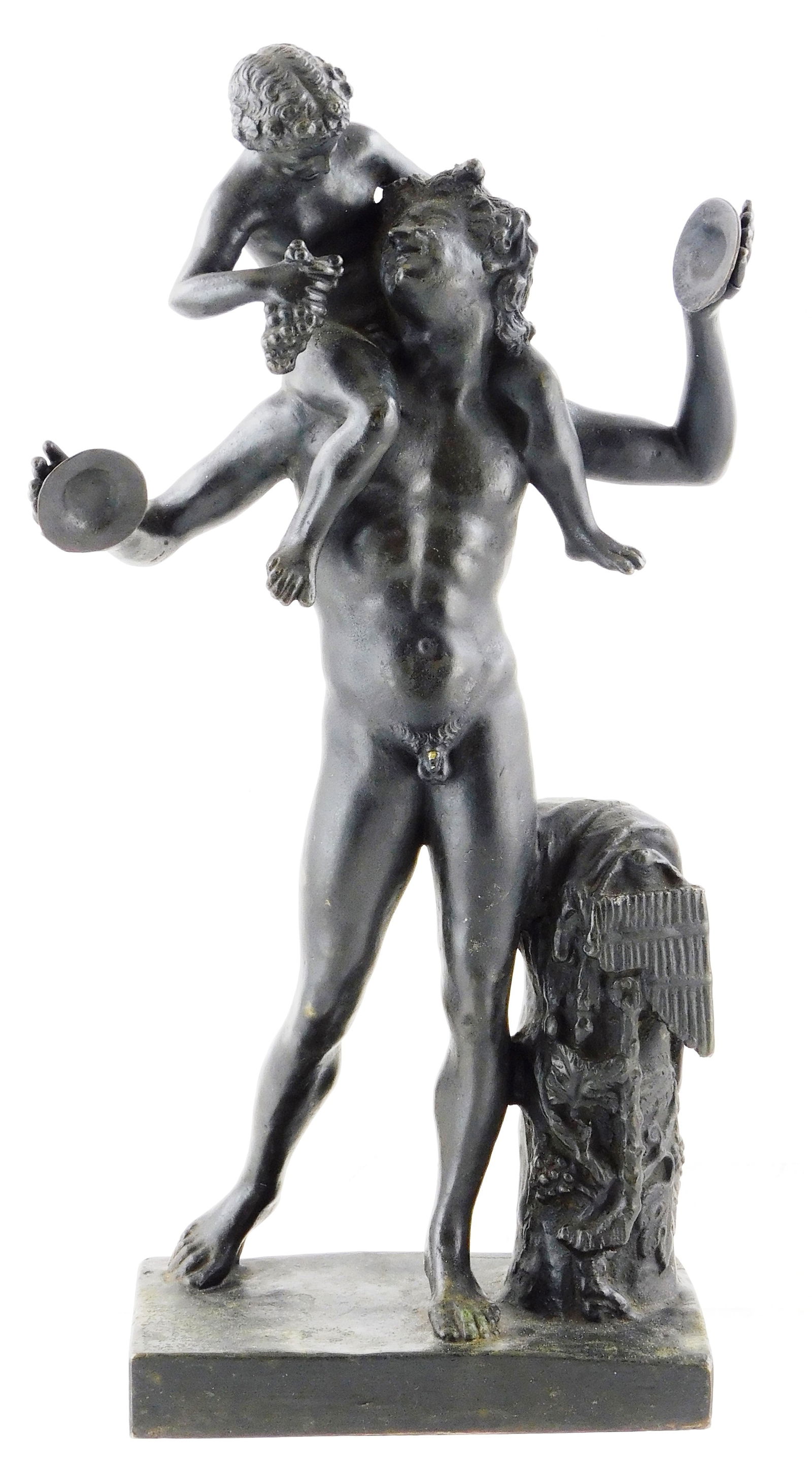 SCULPTURE: PATINATED BRONZE