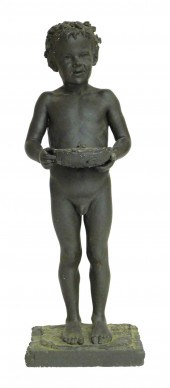 SCULPTURE: PLASTER CAST STATUE