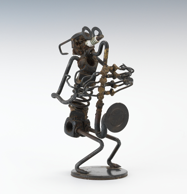 Sculpture signed DFF Steampunk