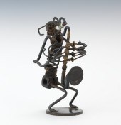 Sculpture signed DFF Steampunk