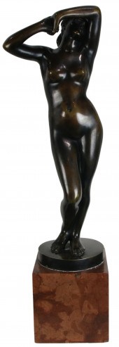 SCULPTURE, STRETCHING NUDE Eur