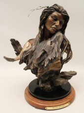 SCULPTURE TITLED "WILD HEART"