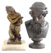 SCULPTURE: TWO CLASSICAL METAL