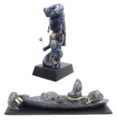 SCULPTURE: TWO STONE SCULPTURE