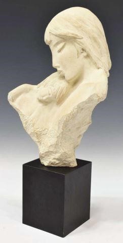 SCULPTURE: WOMAN & CHILD, AUSTIN