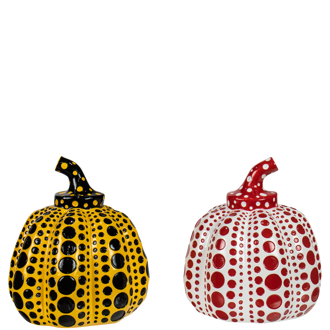SCULPTURES, YAYOI KUSAMA (lot of 2)