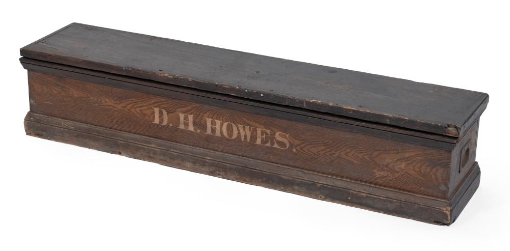 SEA CAPTAIN'S CHART CHEST 19TH