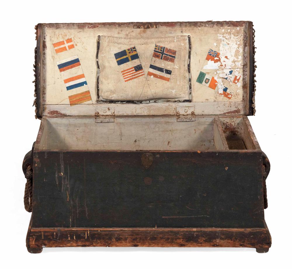SEA CHEST 19TH CENTURY HEIGHT