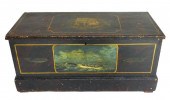 SEA CHEST, NEW ENGLAND, 19TH C