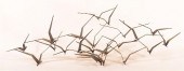 SEA GULLS METAL SCULPTURE WALL