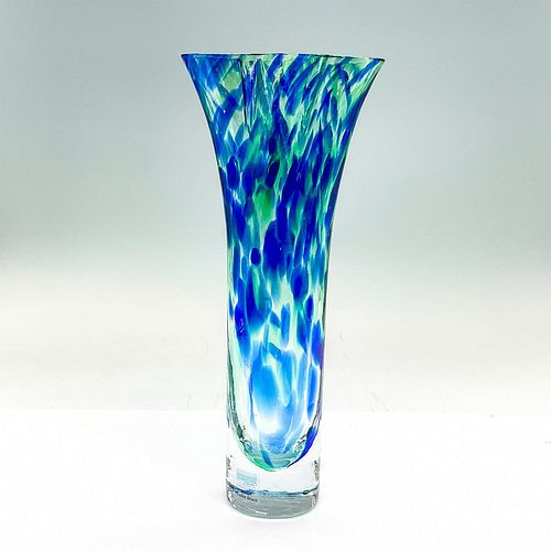 SEA OF SWEDEN GLASS VASE BY