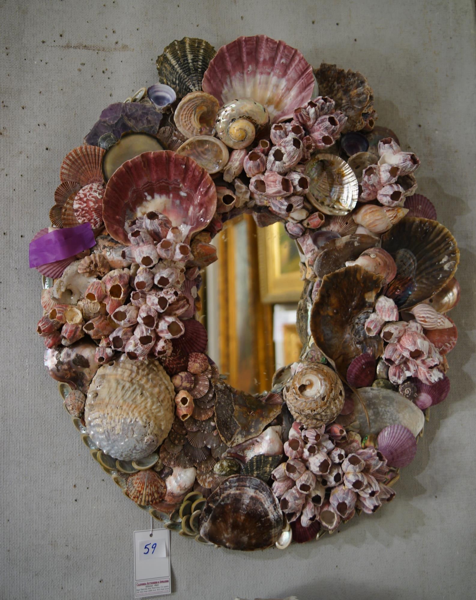 SEA-SHELL ART MIRROR - ILON