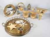 Sea themed decorator items to