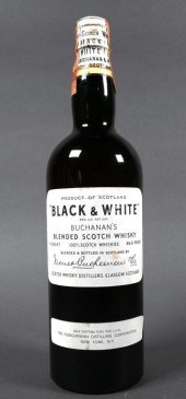 SEALED BOTTLE BLACK & WHITE SC