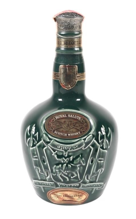 SEALED SPODE BOTTLE CHIVAS SCOTCH