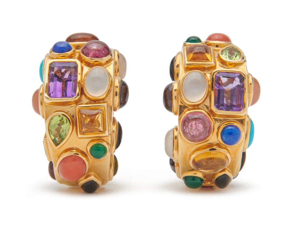 SEAMAN SCHEPPS 18K GOLD AND