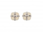 SEAMAN SCHEPPS 18K GOLD AND WH