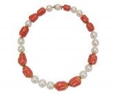 SEAMAN SCHEPPS 18K GOLD, PEARL