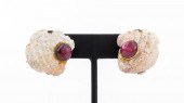 SEAMAN SCHEPPS14K RUBY SHELL E