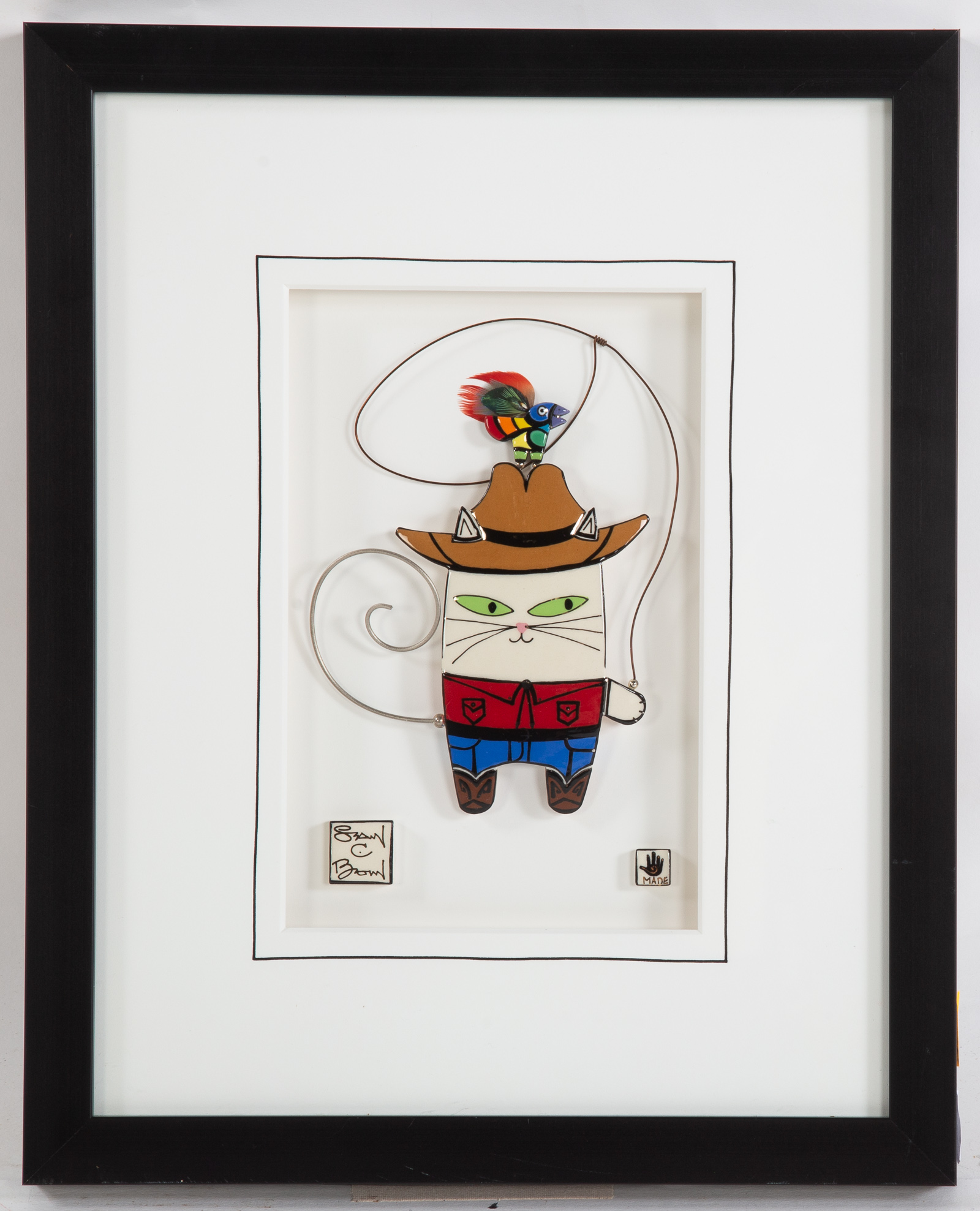 SEAN C. BROWN. "COWBOY CAT,"