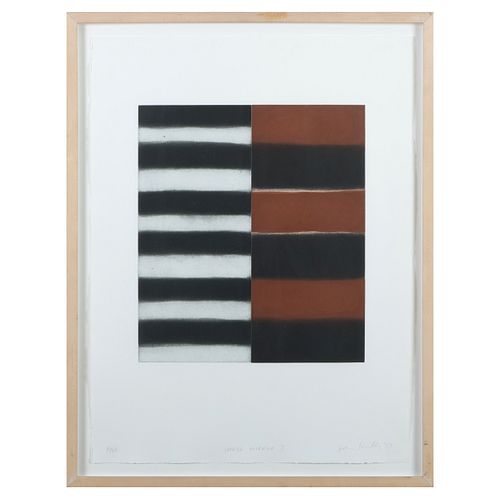 SEAN SCULLY (B. 1945): LARGE MIRROR