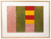 SEAN SCULLY COLOR MONOTYPE 'SA