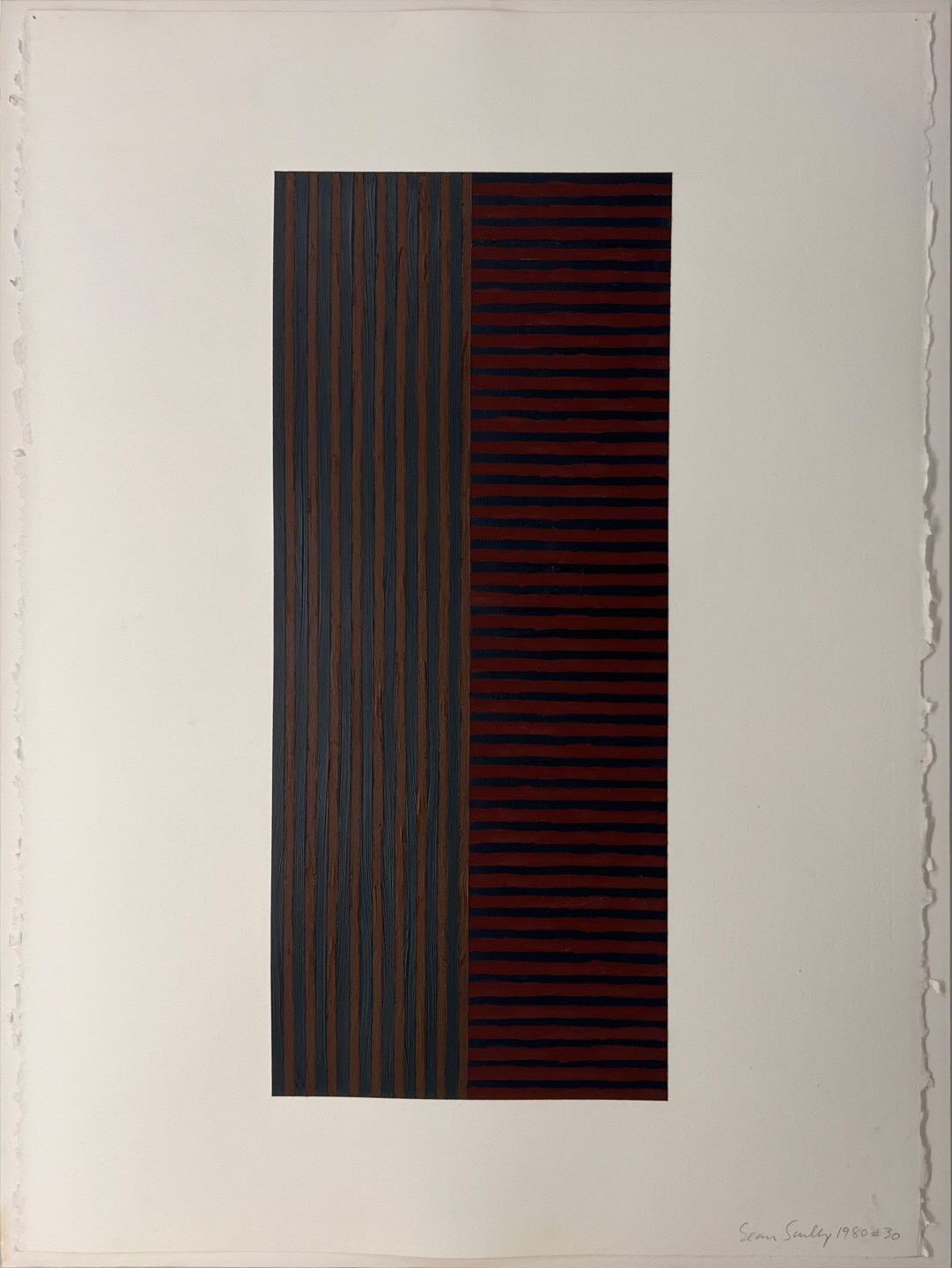 SEAN SCULLY (IRELAND, B. 1945). Oil
