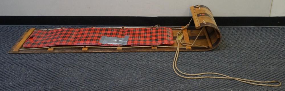 SEARS & ROEBUCK BENTWOOD TOBOGGAN