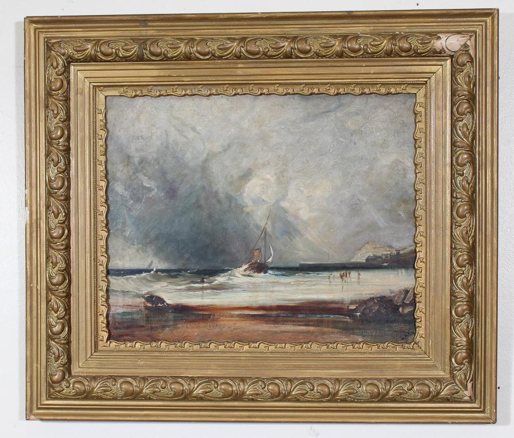 SEASCAPE OIL ON CANVASSEASCAPE