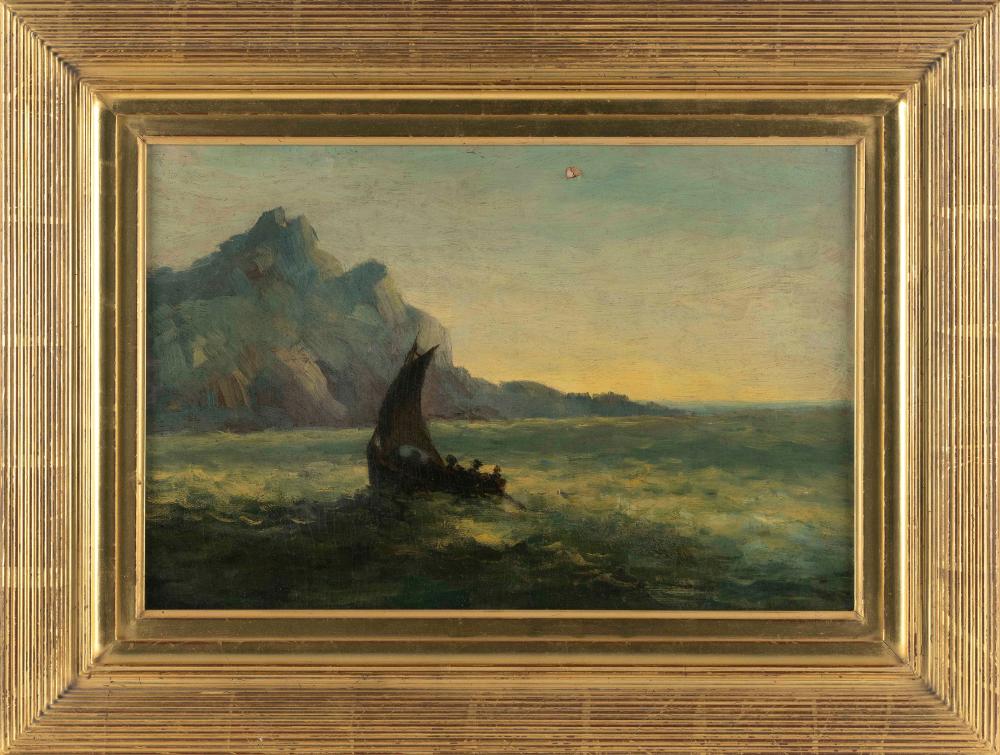 SEASCAPE PAINTING 19TH CENTURY