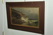 SEASCAPE PAINTING BY DORA G. M