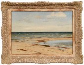 Seascape signed "E. Duecker",