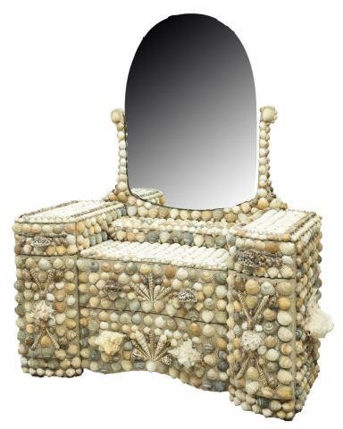 SEASHELL ENCRUSTED VANITY STYLE