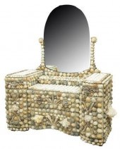 SEASHELL ENCRUSTED VANITY STYL