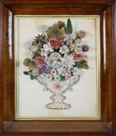 SEASHELL FLORAL BOUQUET STILL