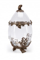 SEASHELL MOTIF BRASS MOUNTED L