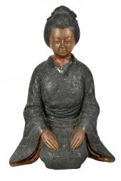 SEATED BRONZE FIGUREProvenance
