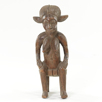 Seated Fertility Figure 20th