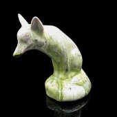 SEATED FOX COLOR VARIATION - R