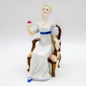 SEATED LADY WITH ROSE PROTOTYP