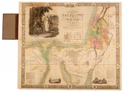 Seaton's Map of Palestine or the