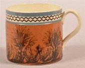 SEAWEED MOCHA DECORATED MUG.Se