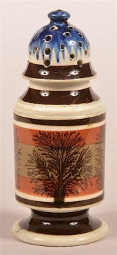 SEAWEED PATTERN MOCHA DOME TOP