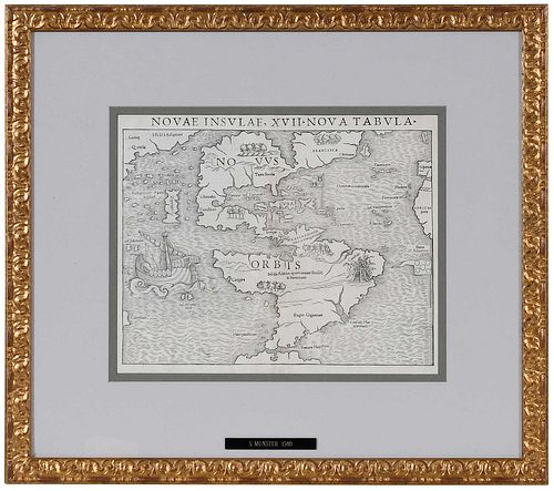 SEBASTIAN MüNSTER - MAP OF THE