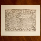 SEBASTIAN MUNSTER, MAP OF THE