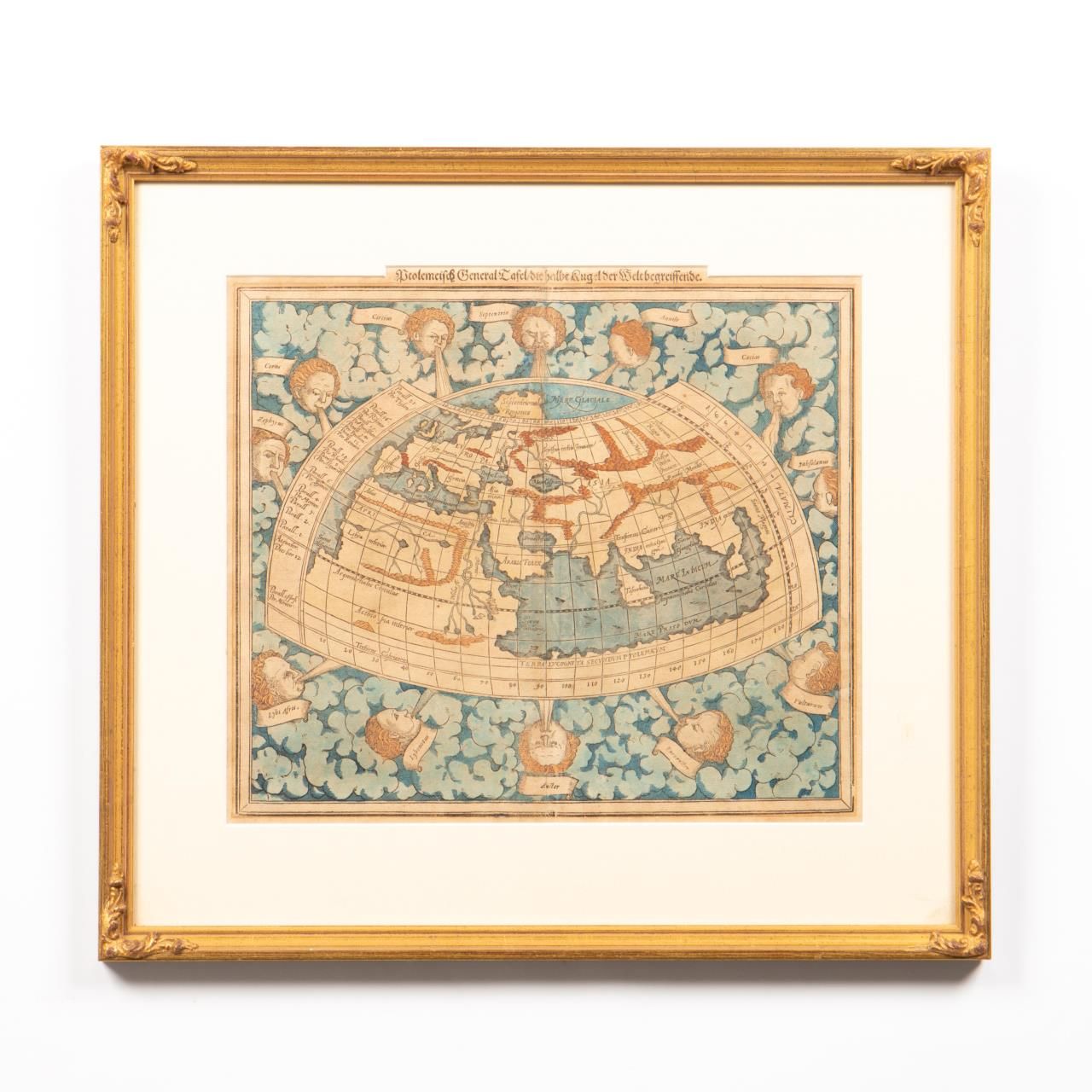 SEBASTIAN MUNSTER, MAP OF THE