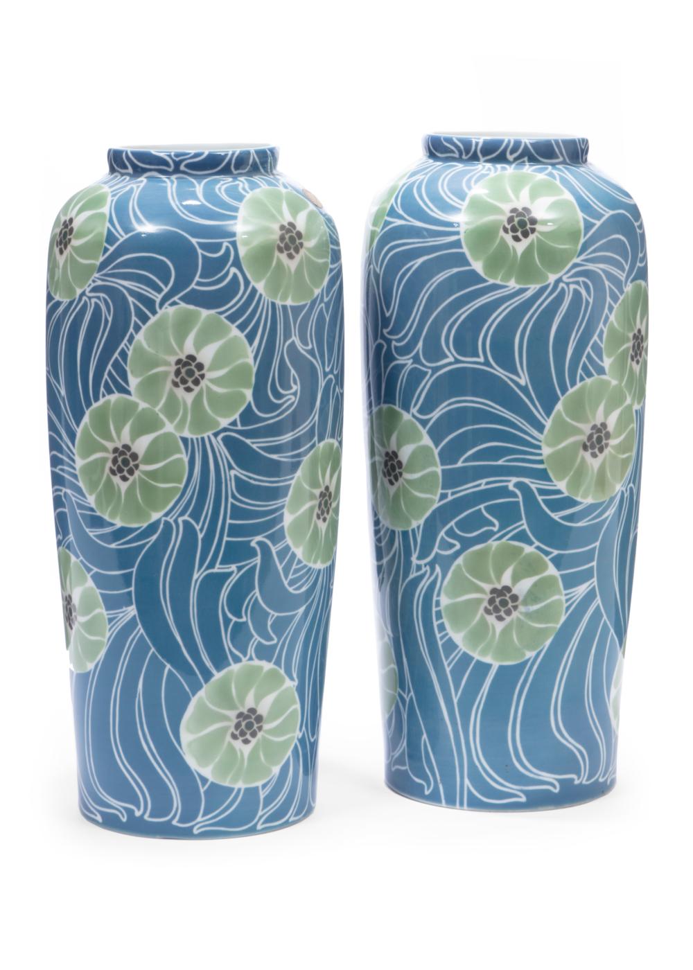 SECESSIONIST POLYCHROME PORCELAIN