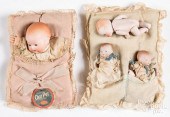 SECO OUR PET BISQUE HEAD DOLLS